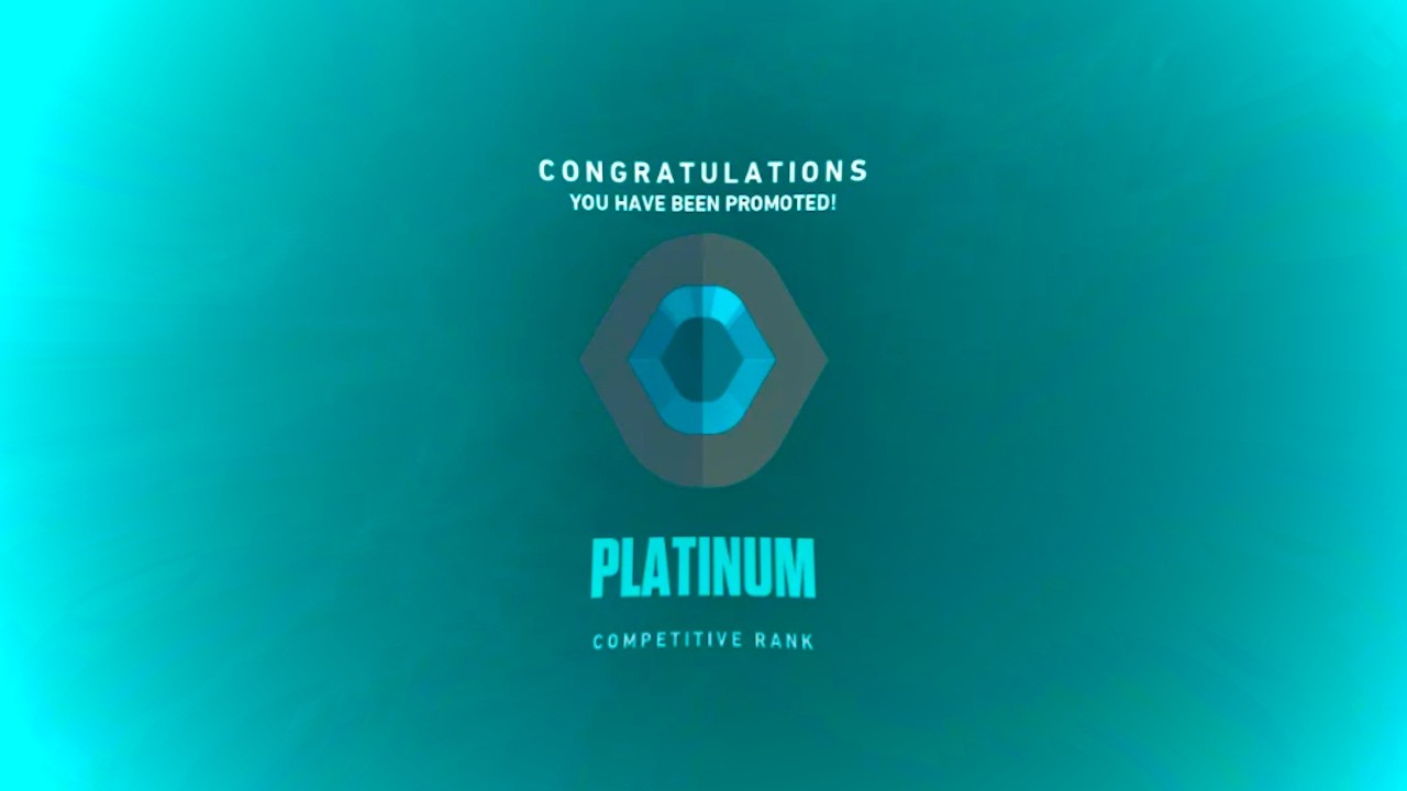 bandom pakelti valorant platinum?