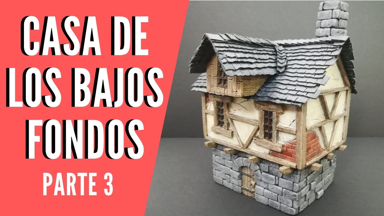 ESCENOGRAFÍA para WARGAMES y ROL ⚔️ Casa de los Bajos Fondos (PARTE 3)