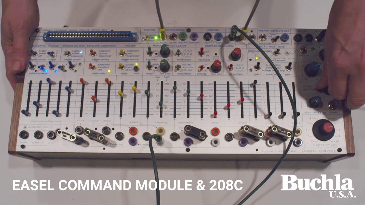 Announcing the new Buchla Easel Command & 208C