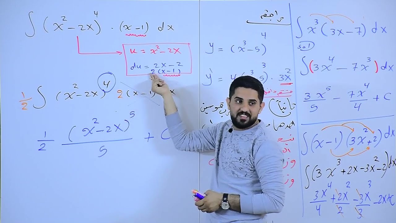 م 2 - التكامل - الفصل الرابع - رياضيات سادس علمي - حسام الحلو