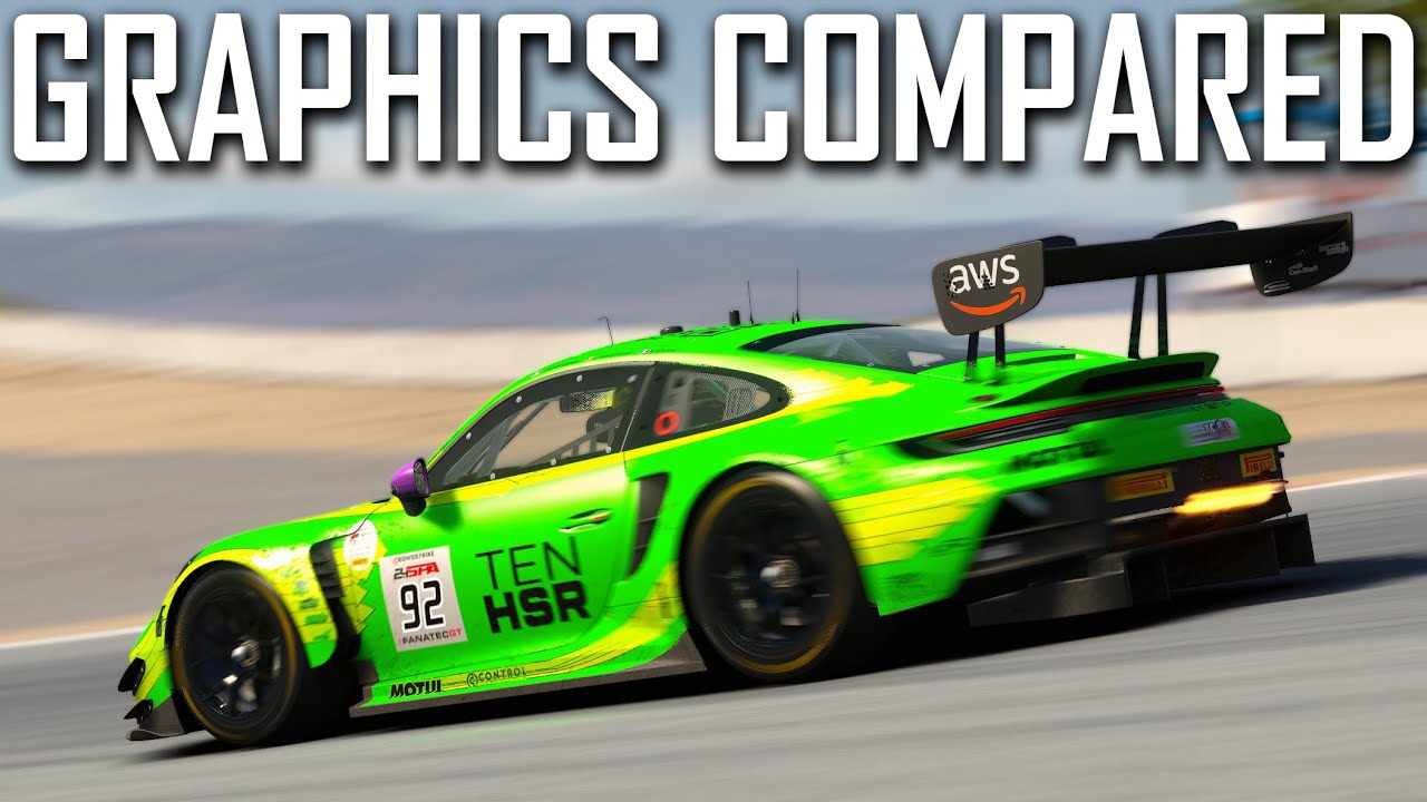 Graphics Comparison | AC | ACC | AMS2 | RF2