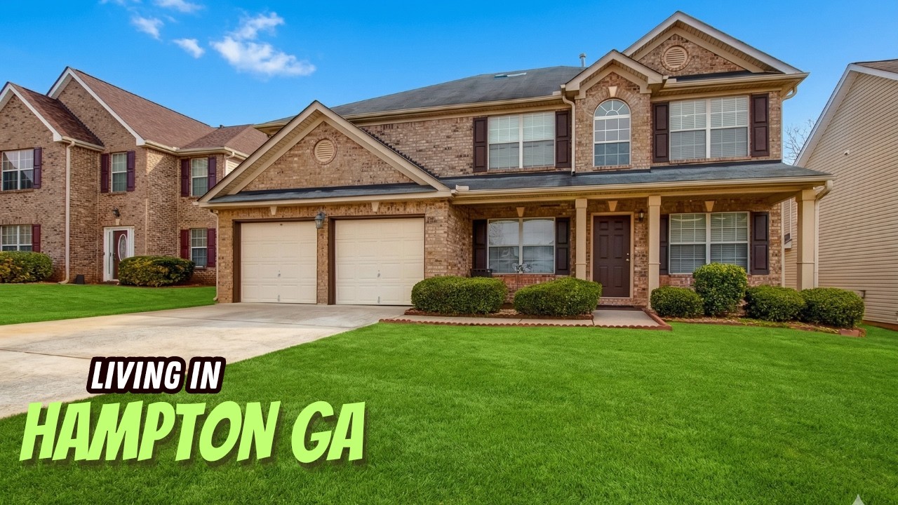 Moving to Atlanta? Get Into a 4BR Brick Home for Less Than You Think | Hampton GA 2026