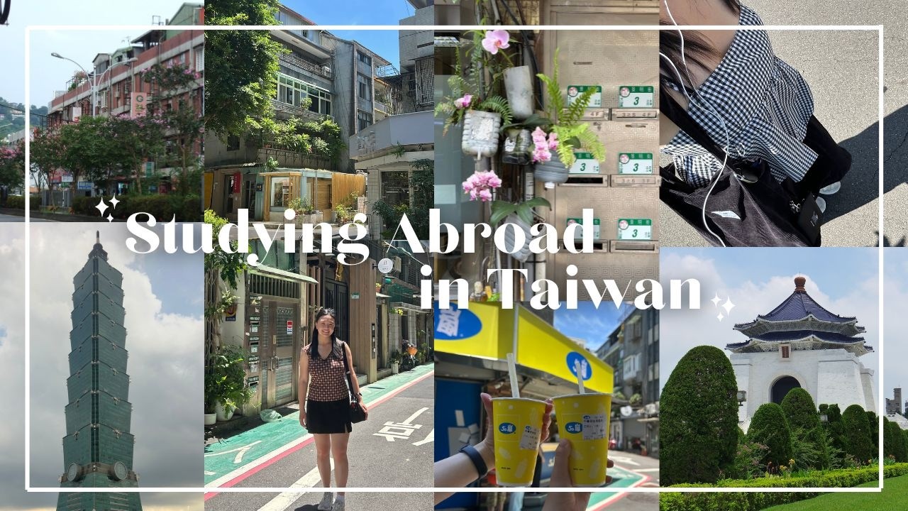 Settling into Taipei 🇹🇼 - my first week studying abroad!