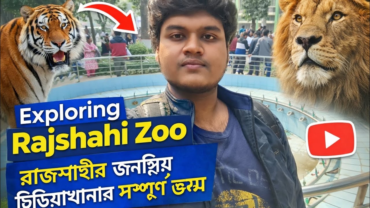 Exploring Rajshahi Zoo | রাজশাহীর জনপ্রিয় চিড়িয়াখানার সম্পূর্ণ ভ্রমণ