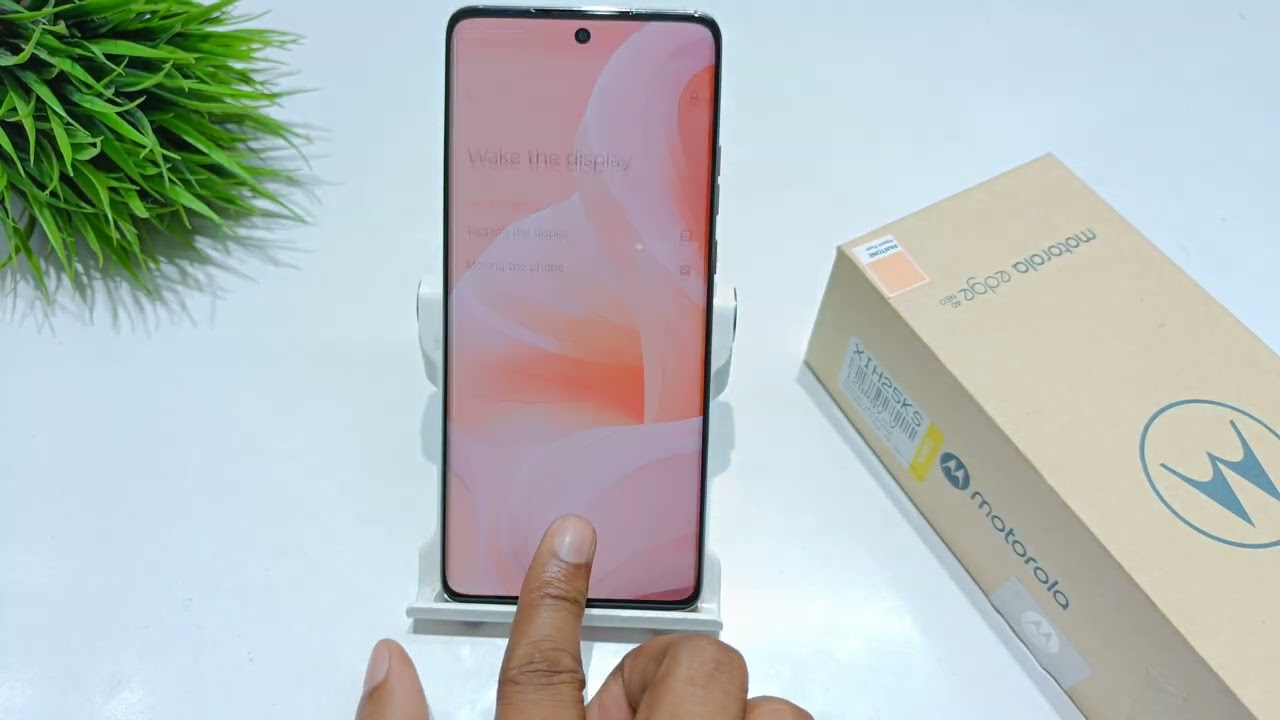 how to enable wake screen in moto edge 40 | motorola edge 40 neo double tap to on screen kaise kare