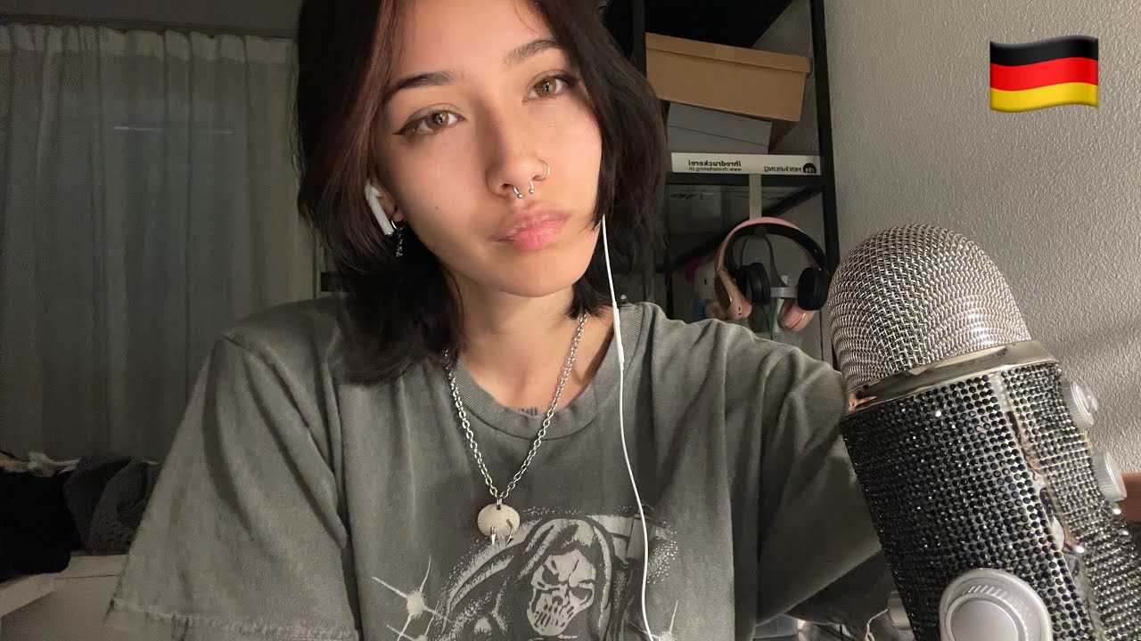 ASMR in GERMAN ☆ (whisper/rambles)