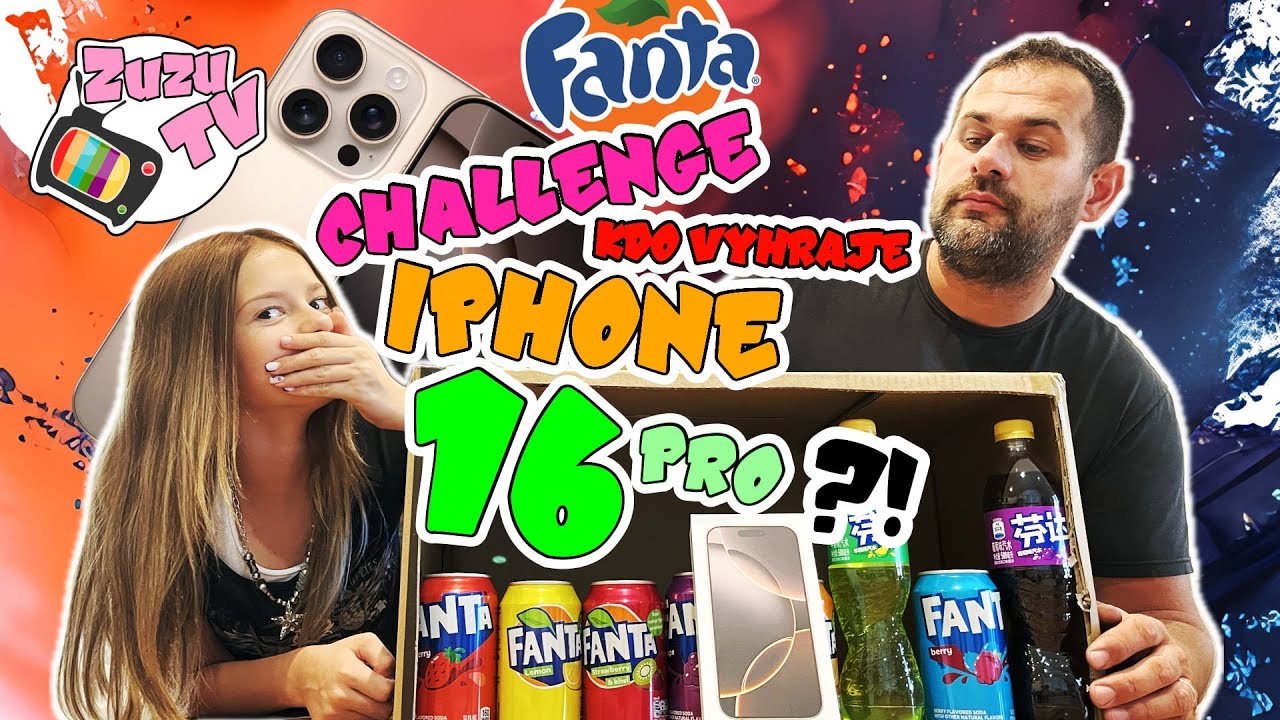 KDO VYHRAJE iPHONE 16 PRO? 📱🔥 Napínavá CHALLENGE začíná! 💪🤩