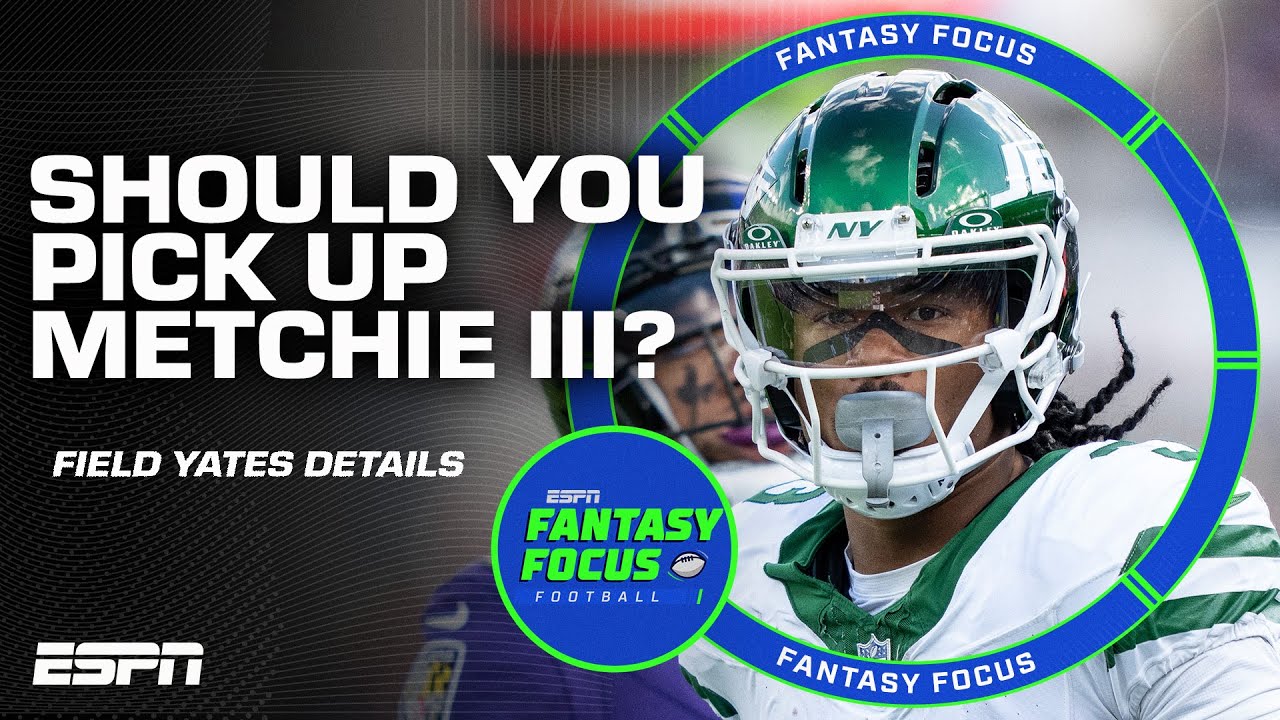 Should you pick up John Metchie III in fantasy? 🤔 | Fantasy Focus
