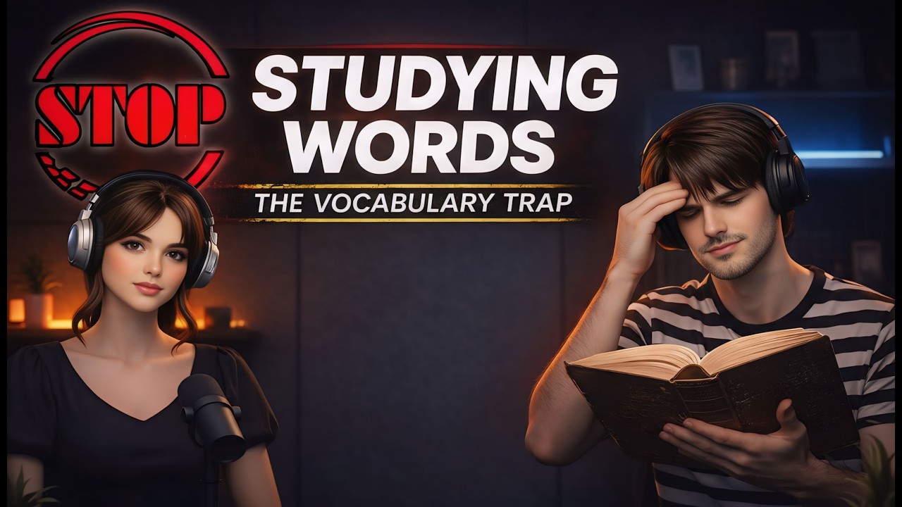Stop Studying Words | The Vocabulary Trap That’s Blocking Your English Fluency
