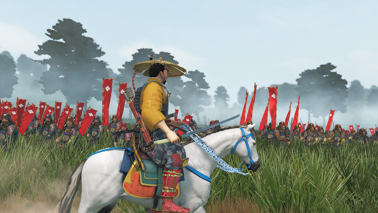 1000 Samurai of Clan Takeda vs 1000 Samurai of Clan Akechi – Valley Clash in Bannerlord