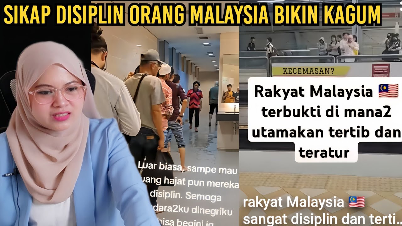 MALAYSIA PUNYA DISIPLIN | TERBUKTI ORANG INDONESIA KAGUM MELIHATNYA‼️