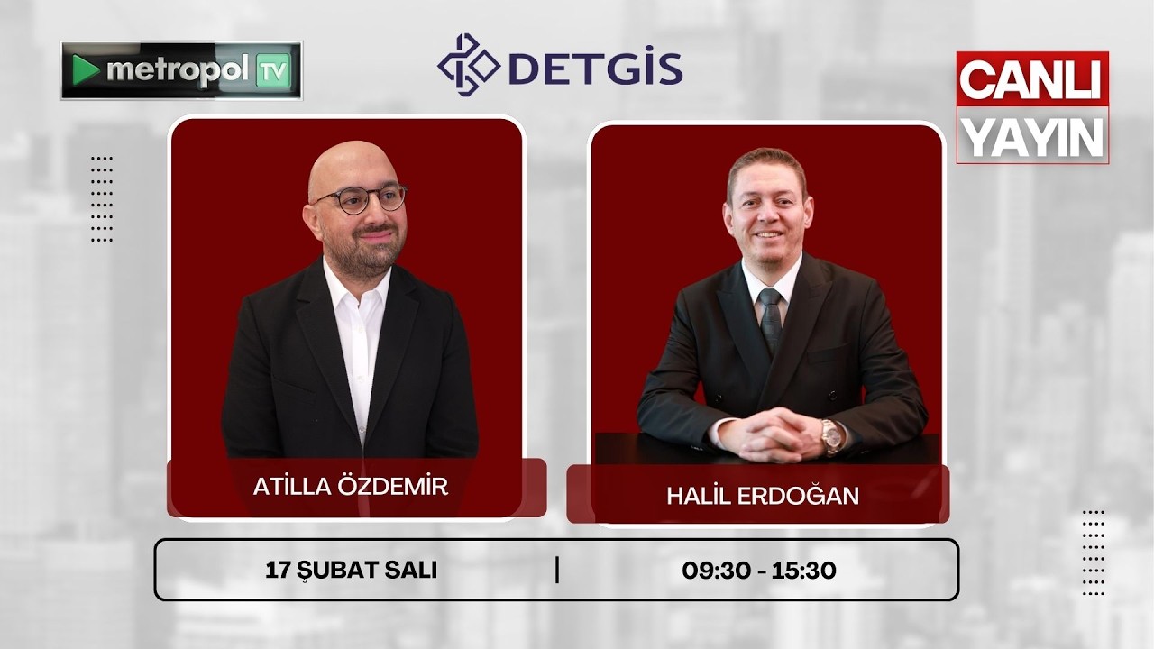 DETGİS SEÇİMLİ OLAĞAN GENEL KURUL TOPLANTISI #metropoltv #canlı