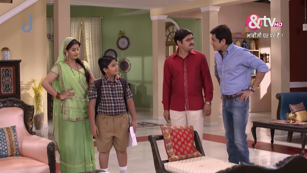 David ने Amma ji के चेहरे पर Ink फेंकी।13 May15 | Bhabi Ji Ghar Par Hai | Full Ep.53 | @And TV