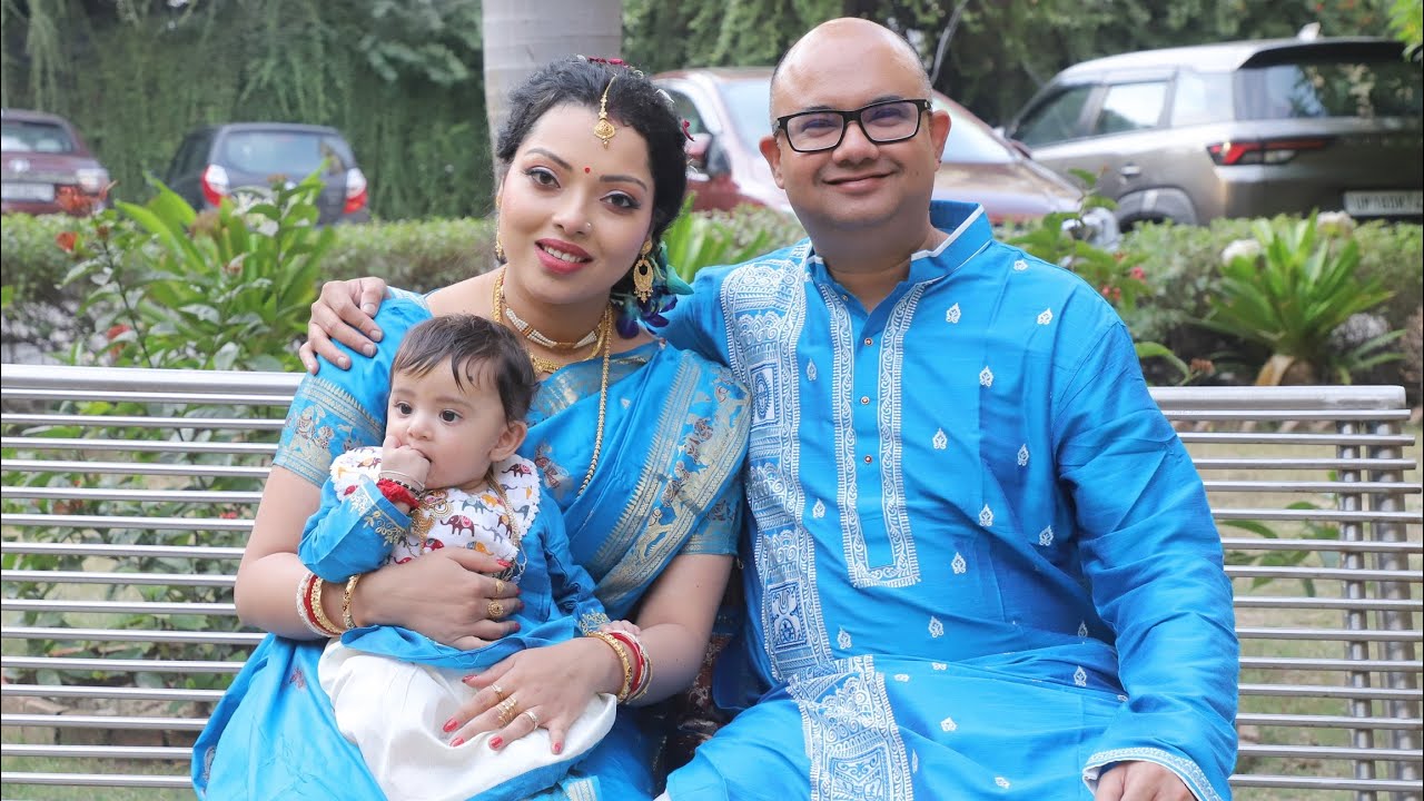 A beautiful teaser of our baby (T🧿kyo) Olik’s rice ceremony: 30th November 2025💕 #annaprashan #love 