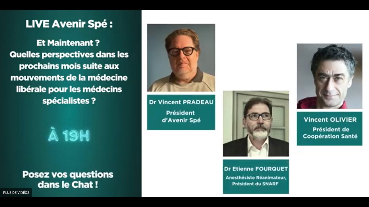 Webinaire Avenir Spé  : Et Maintenant ?