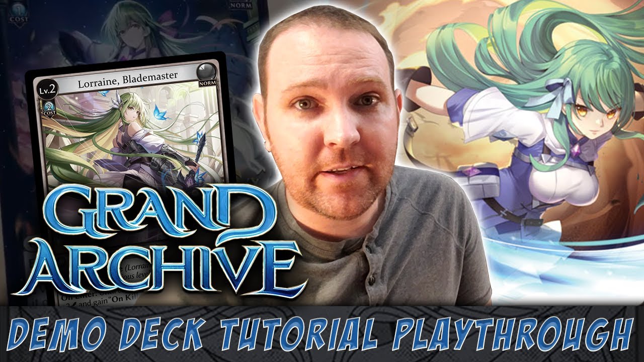 Grand Archive TCG: Demo Deck Tutorial Playthrough