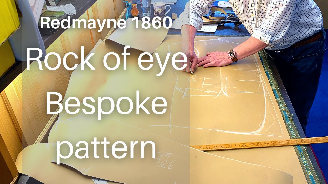 Rock of eye Bespoke pattern drafting.