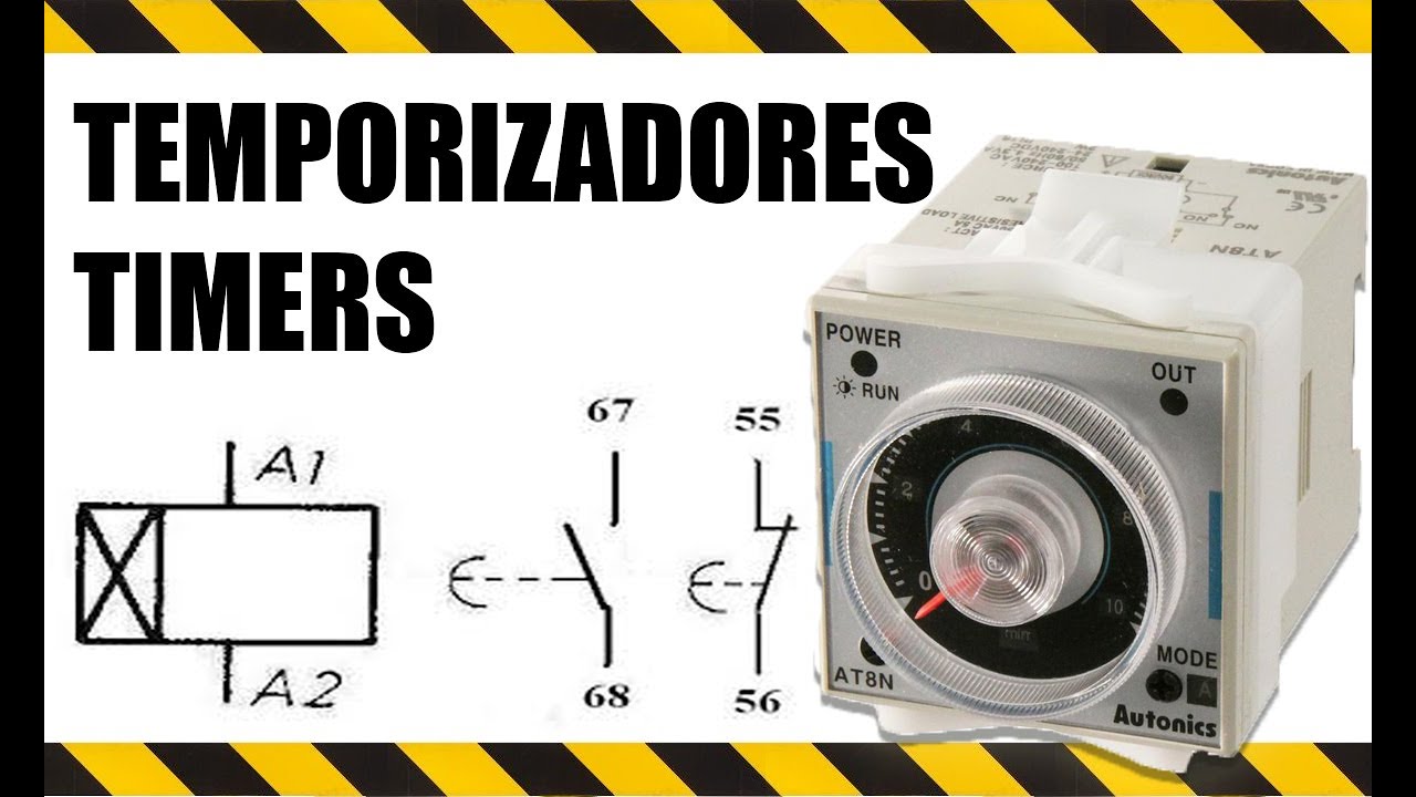 Temporizadores (Retardo) a la Conexion y Desconexion - TIMER ON Delay y TIMER OFF Delay  TON / TOF