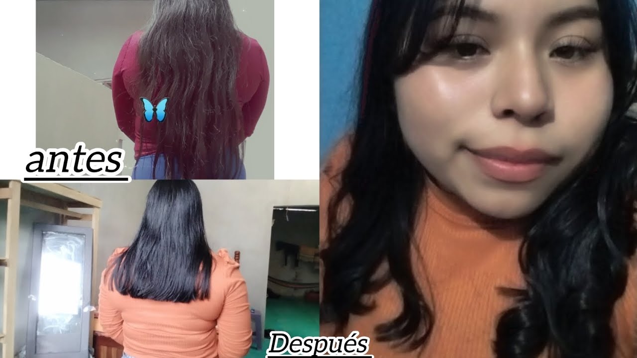 💇  Corte mi cabello 🙆 me que de pelona mi  hija de 11 años  reacciono #nolo puedo creer 