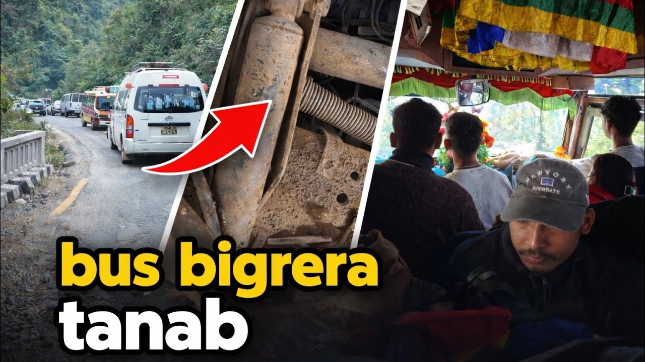 Gadi accident bhayera bato nai jam bhayo butwal jada 🥶