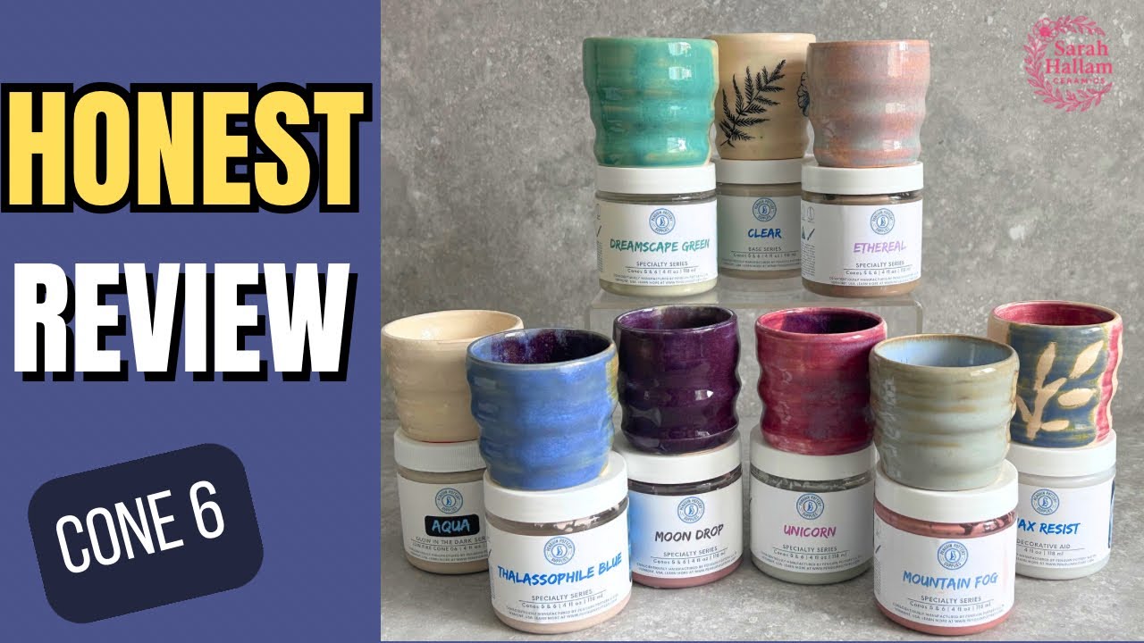 Волшебство или так себе? 🧪 Тестирование глазури Penguin Pottery и демонстрация результата в печи!
