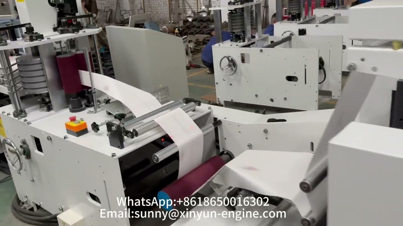 Fully Automatic Color Printing Napkin Machine | 1/8 Fold & 2-Stack Packing Line