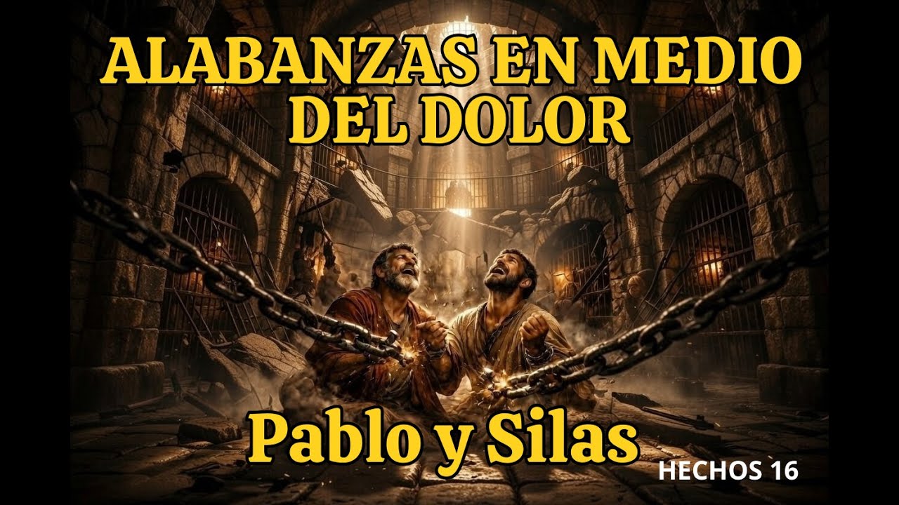 CUANDO ADORAS A DIOS LOS MUROS CAEN Y LAS CADENAS SE ROMPEN  / PABLO Y SILAS #Hechos16#DiosResponde