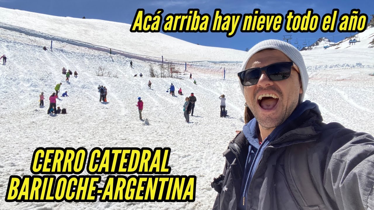 No importa cuando lo visites, siempre habrá nieve/CERRO CATEDRAL/Bariloche/ARGENTINA