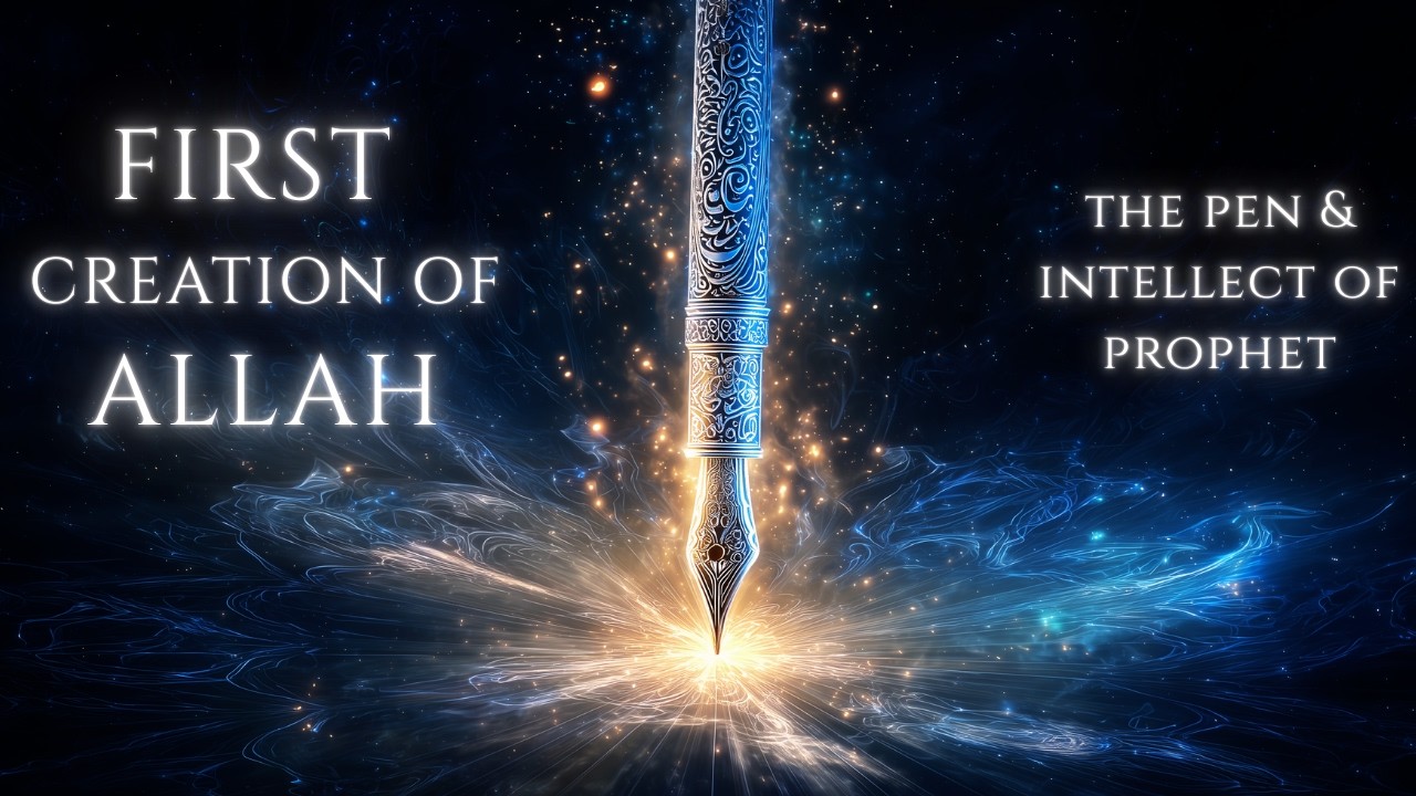 First Creation of Allah: The Pen, The Nun and The Intellect | Islam & Science| Beginning of Universe