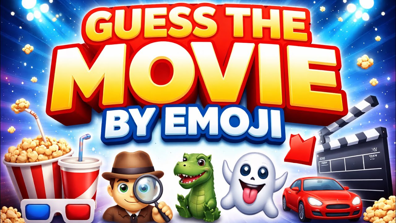 Guess the Movie by Emoji | 20 Emoji Movies Quiz (Easy to medium level)