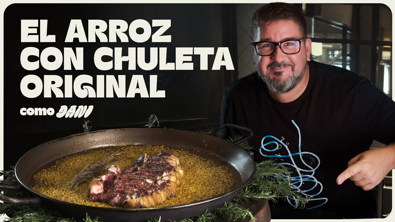 Arroz con chuleta Como Dani - La original e increíble receta  de Dani García