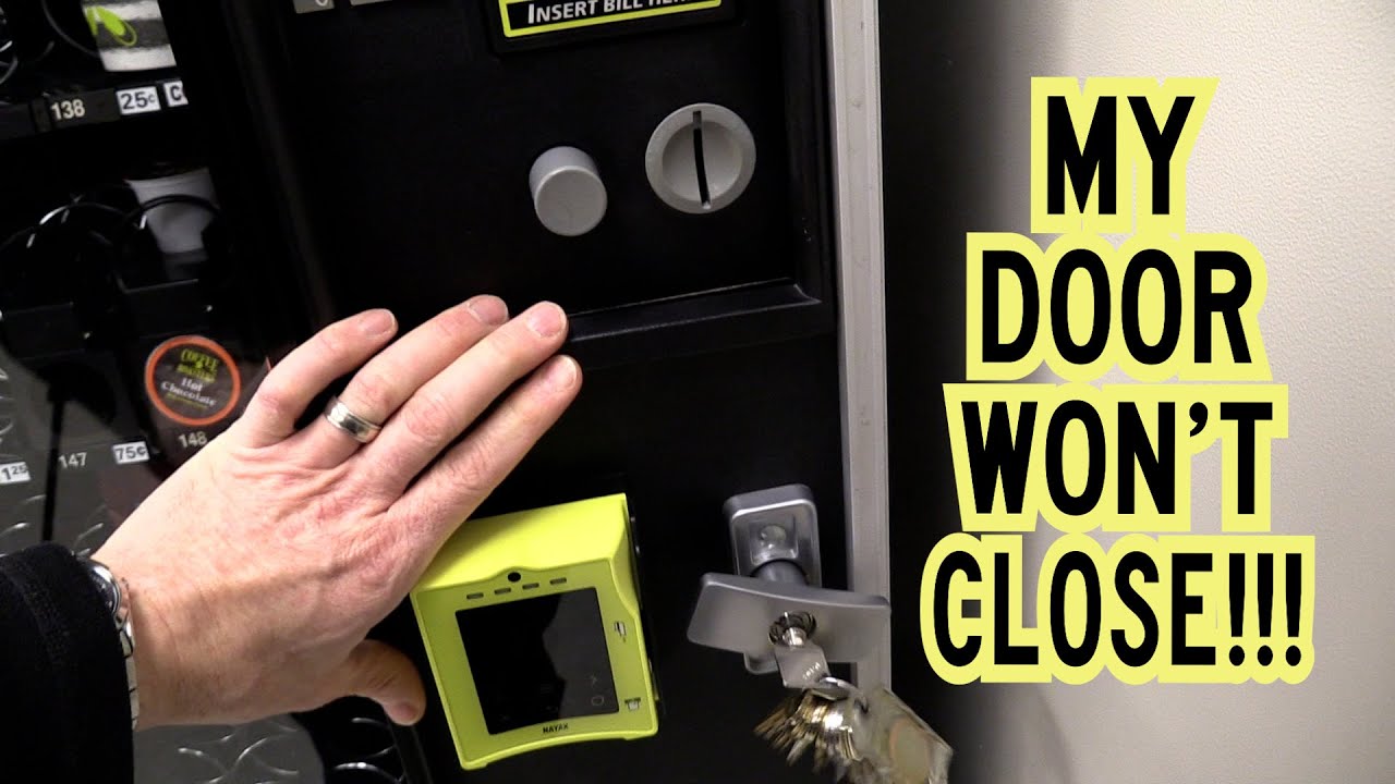 Fixing the Door on a Snack Machine