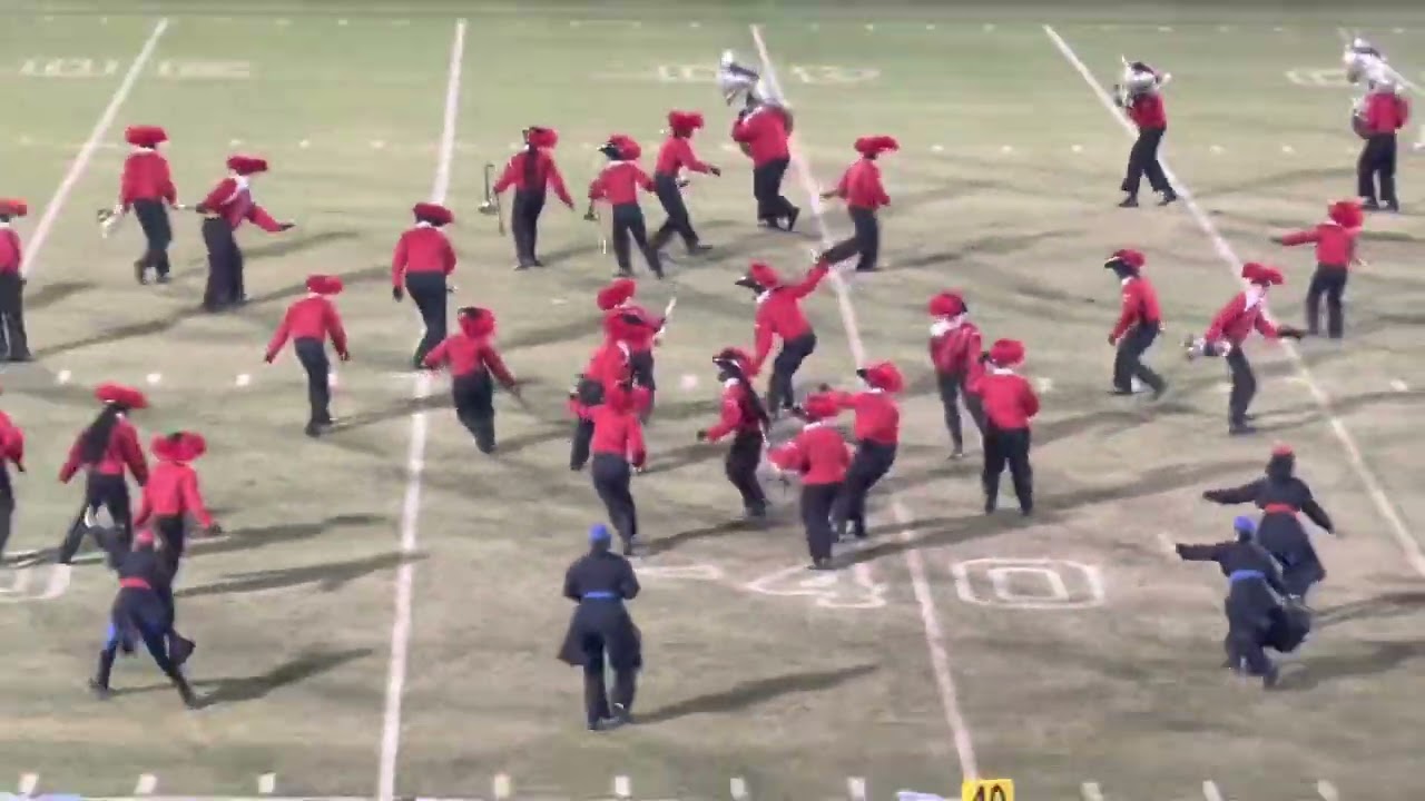 St. Lucie West Centennial high school Eagle regimen “SOAR” ￼10/29/22 Marching MPA