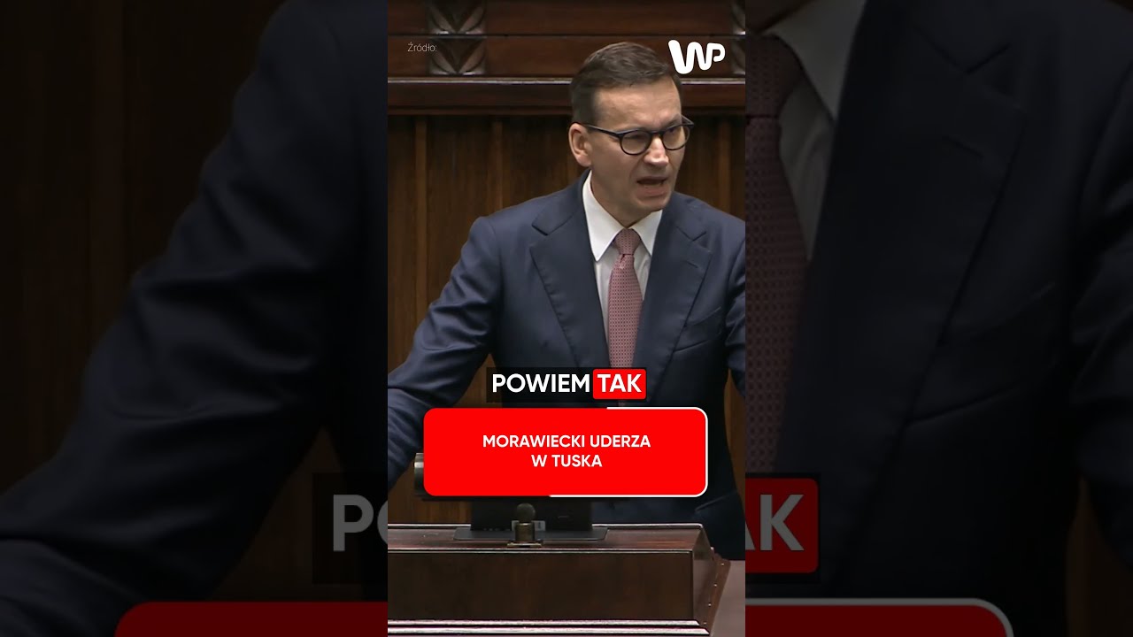 Morawiecki grzmi z m&oacute;wnicy: Tusk musi stracić pracę  #polityka #wiadomości #wiadomości #sejm