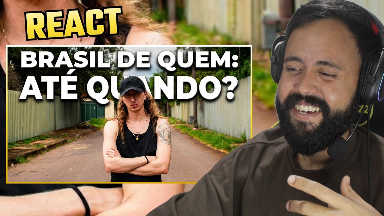 REACT Mc Sid - Brasil de Quem: Até Quando? (Prod. Lerym)