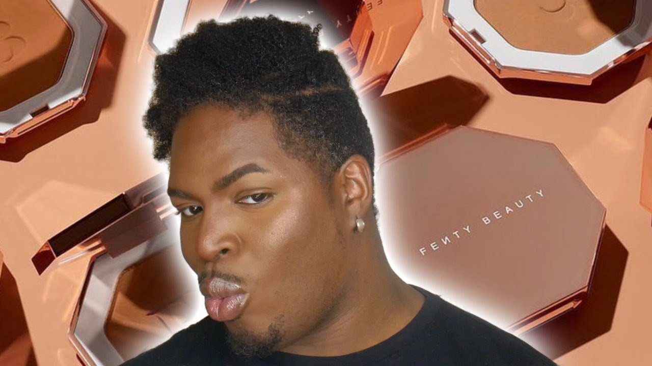 NEW FENTY BEAUTY SUNSTALK'R BRONZER AND HIGHLIGHTER ON DEEP COMPLEXION | Sincerely Niko