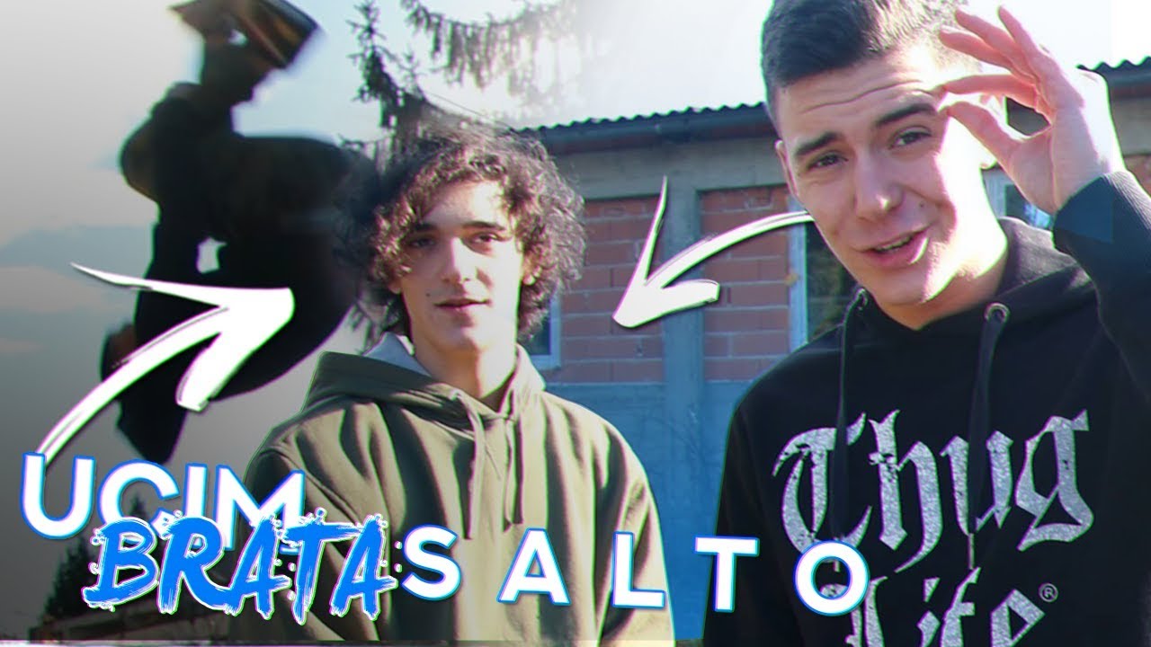 UČIM BRATA SALTO