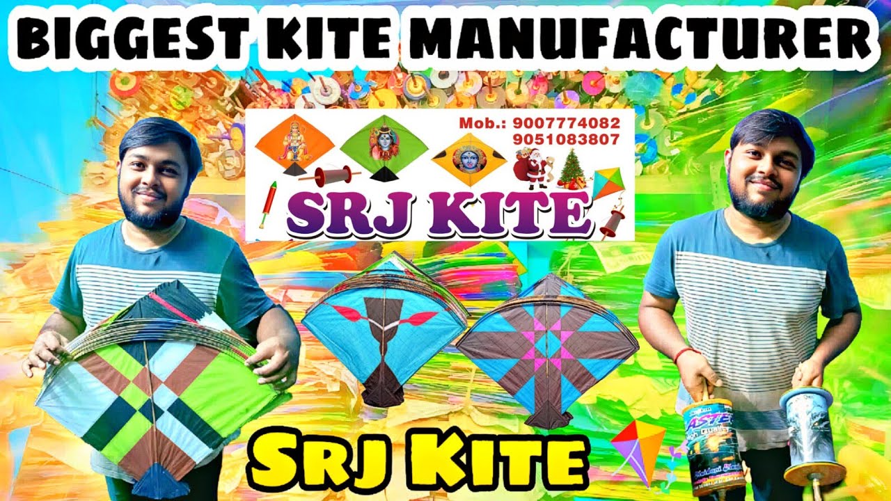 Biggest Kite Manufacturer in Kolkata 💥 Cheap and Best Kite Market in Kolkata || SRJ Kite 