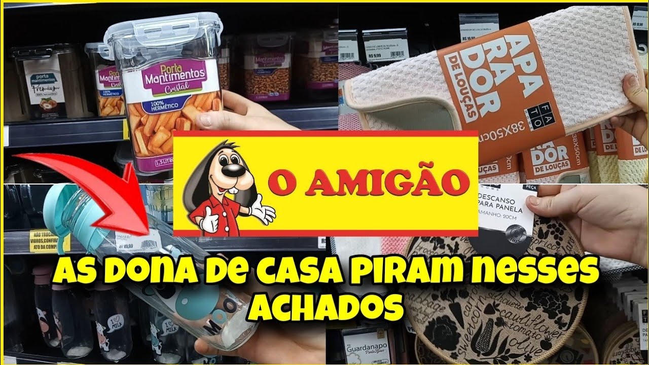 ✅ACHADINHOS PARA O LAR LOJA O AMIGÃO CHEIA DE PROMOÇÕES😱🥰 NO CALÇADÃO DE DUQUE DE CAXIAS