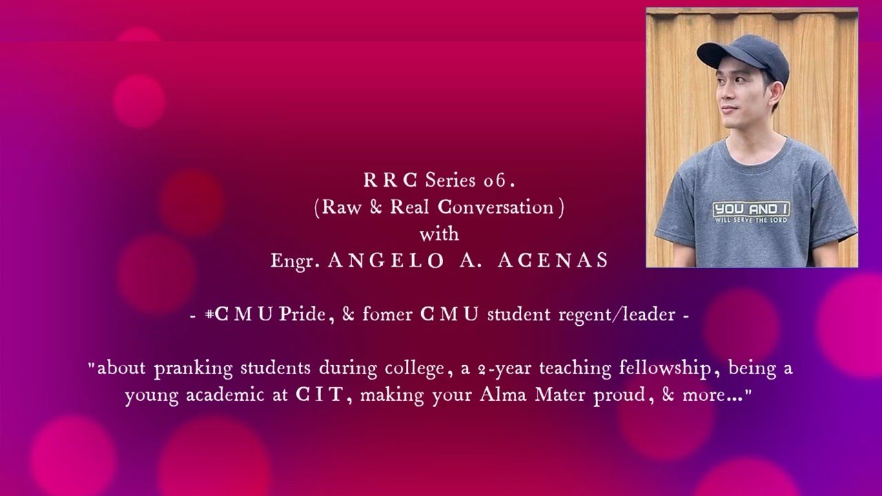 JoyBeans: RRC 06. Raw & Real Conversation with AAA (Angelo A. Acenas)