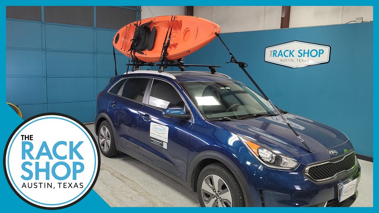 Yakima JayLow Folding Vertical Kayak Mount | How to Load | The Rack Shop - Austin, TX