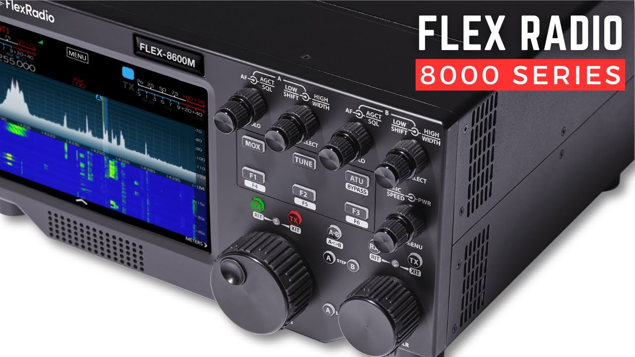 Первый взгляд на Flex 8600/8400: напрямую от Flex Radio!