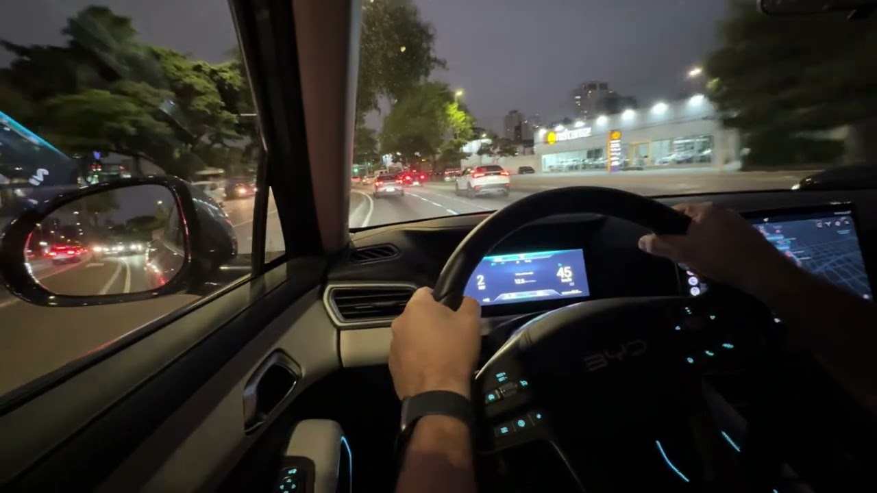 Viagem Light de Sorocaba até São Paulo de Byd Yuan Pro
