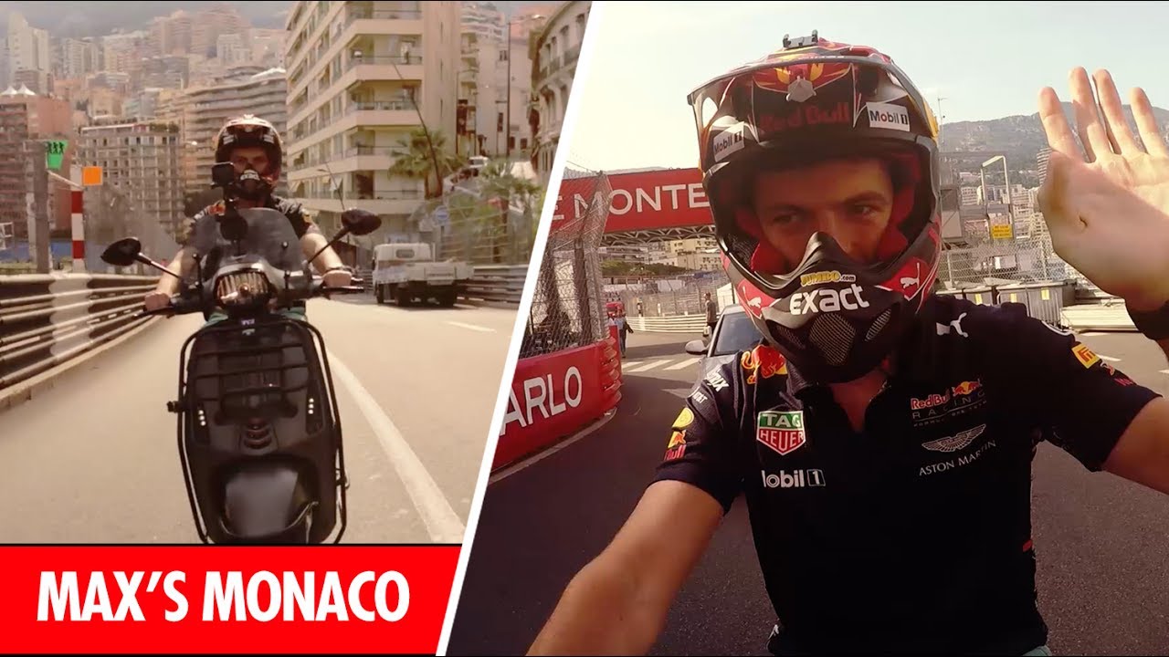 Onboard with Max Verstappen as he laps the Monaco Grand Prix on a scooter!