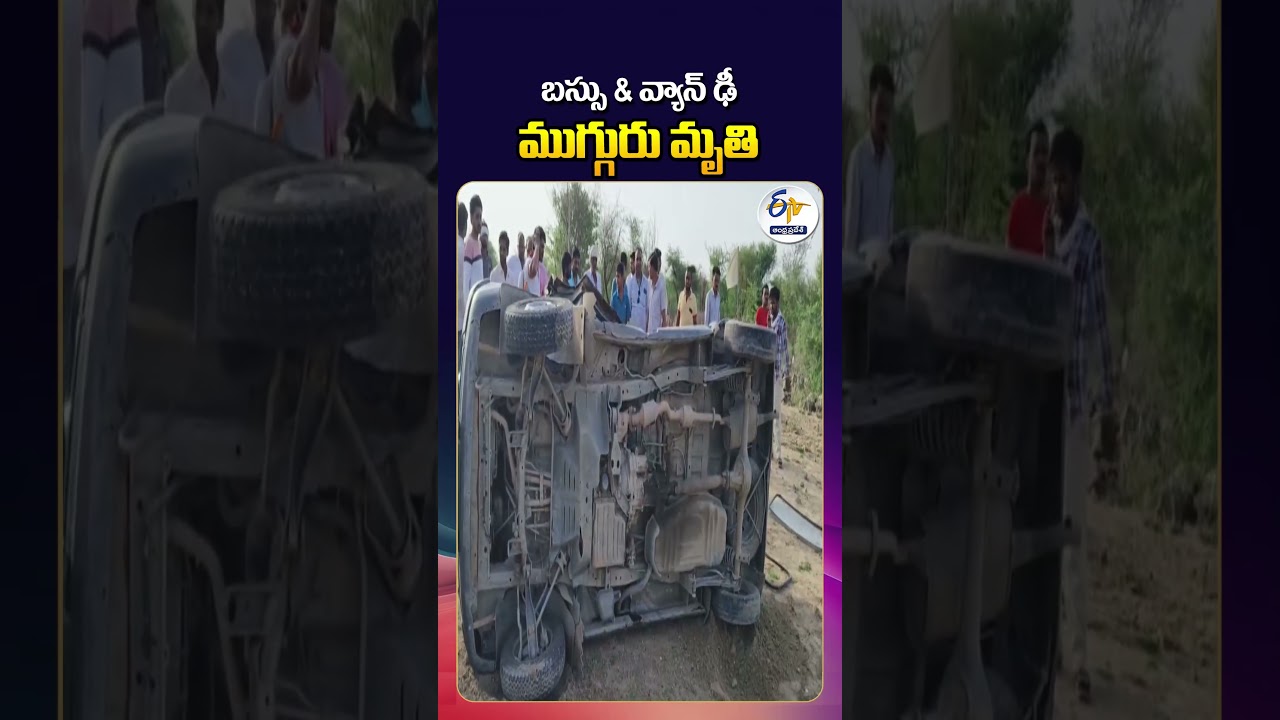 Bus and Van Collide &ndash; Three Dead