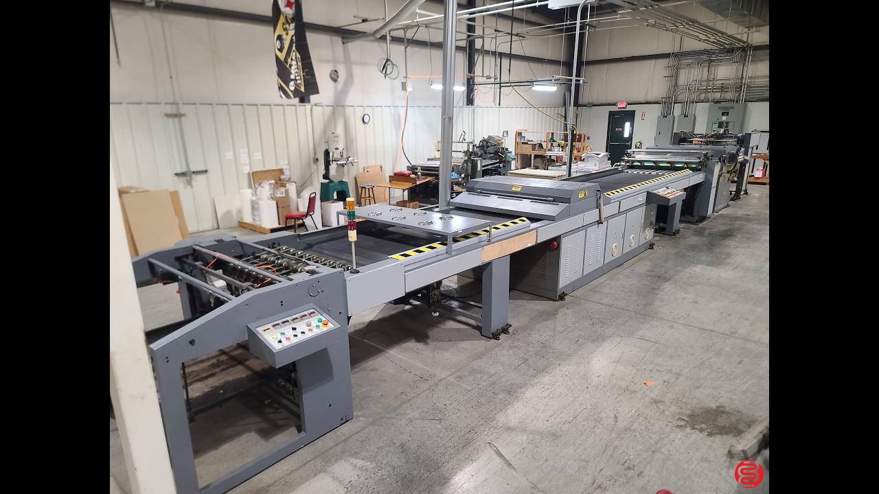 2000 DLG ZUVC 1200A UV Coating System acuity