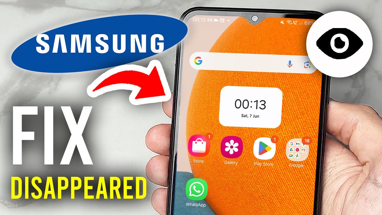 How To Fix Apps Disappeared From Samsung Home Screen - Step By Step