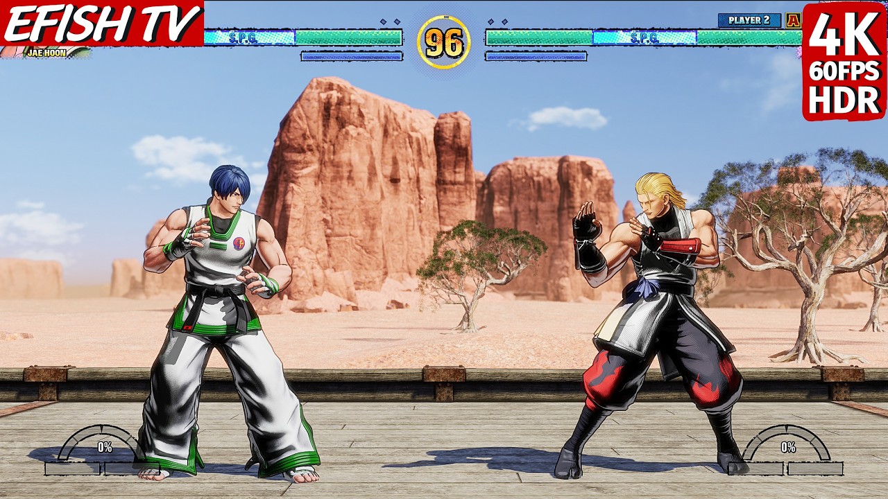Kim Jae Hoon vs Andy Bogard (Hardest AI) - Fatal Fury: CotW