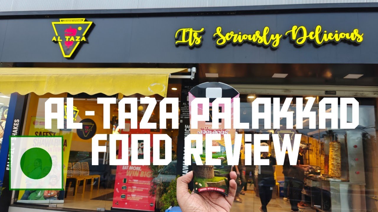 Al Taza സോയ ഷവർമ  പാലക്കാടിലും |  Palakkad Food Review | Paneer Roll | Kumabaya Kombucha