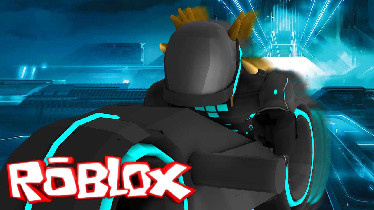 TRON BIKE RACING IN ROBLOX! (Roblox Tron Race)